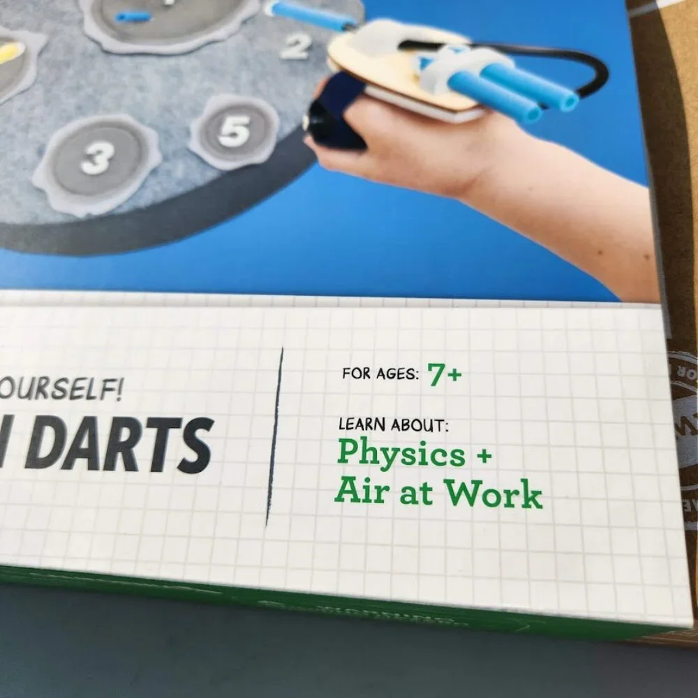 NEW KiwiCo Kiwi Co. Moon Darts Nerf Science Kit STEM DIY Craft Set Solar System